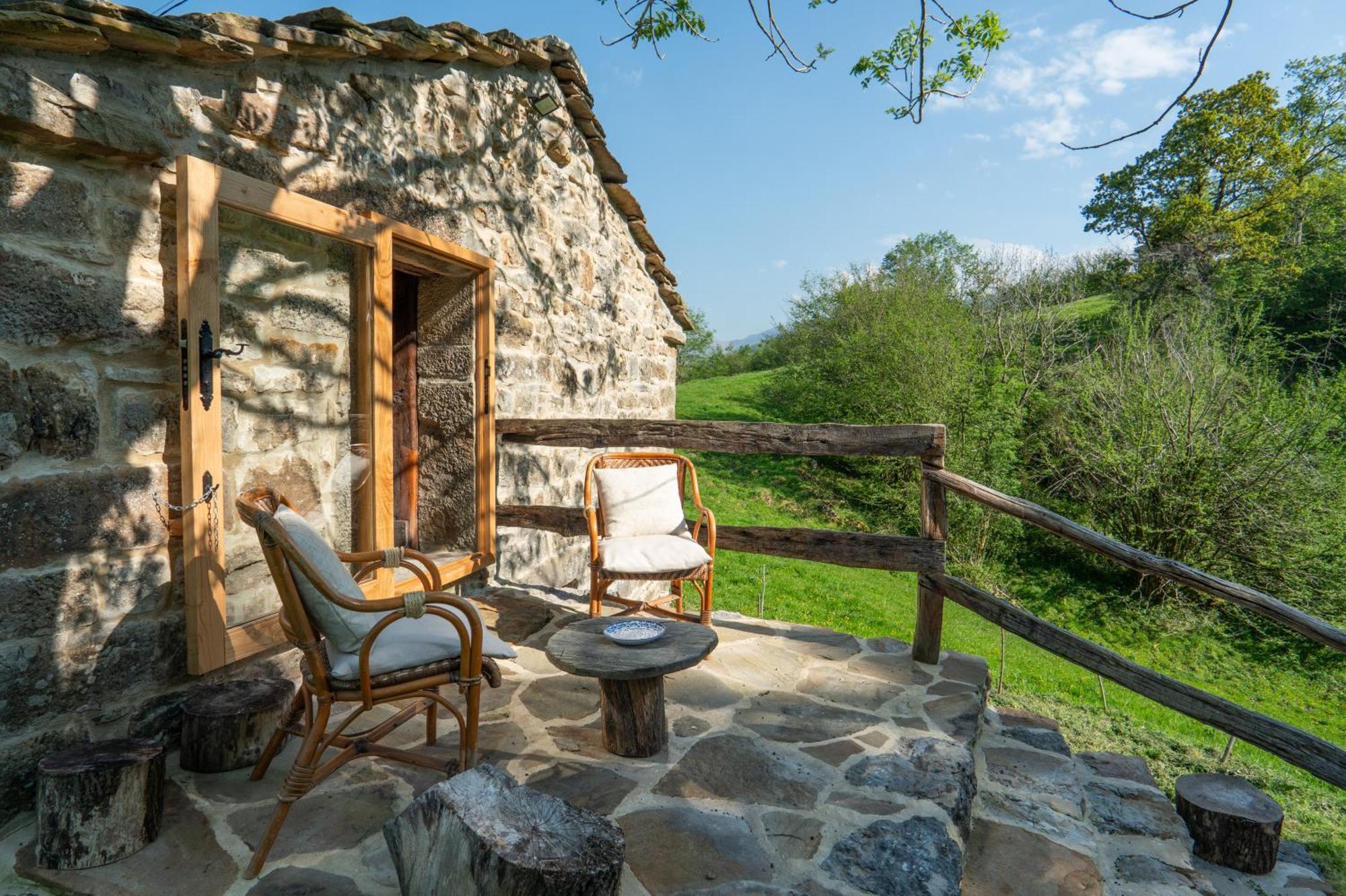 Vivienda Pasiega Lo Lucas 1920 San Roque de Ríomiera Екстериор снимка
